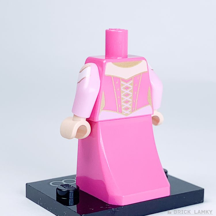 「レゴ ミニフィギュア ディズニー100（71038）」の服の背面
