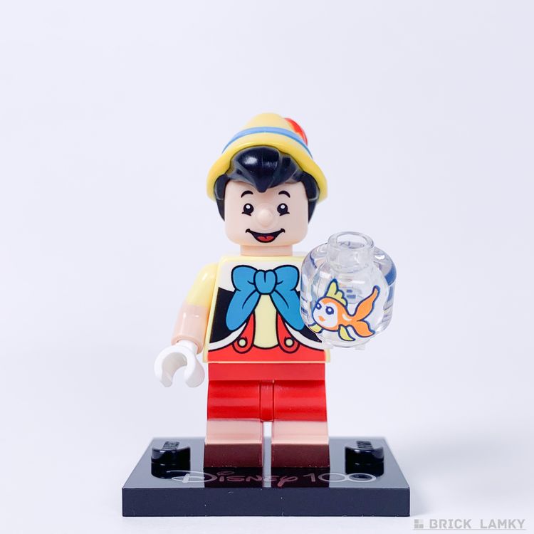 「レゴ ミニフィギュア ディズニー100（71038）」のピノキオ
