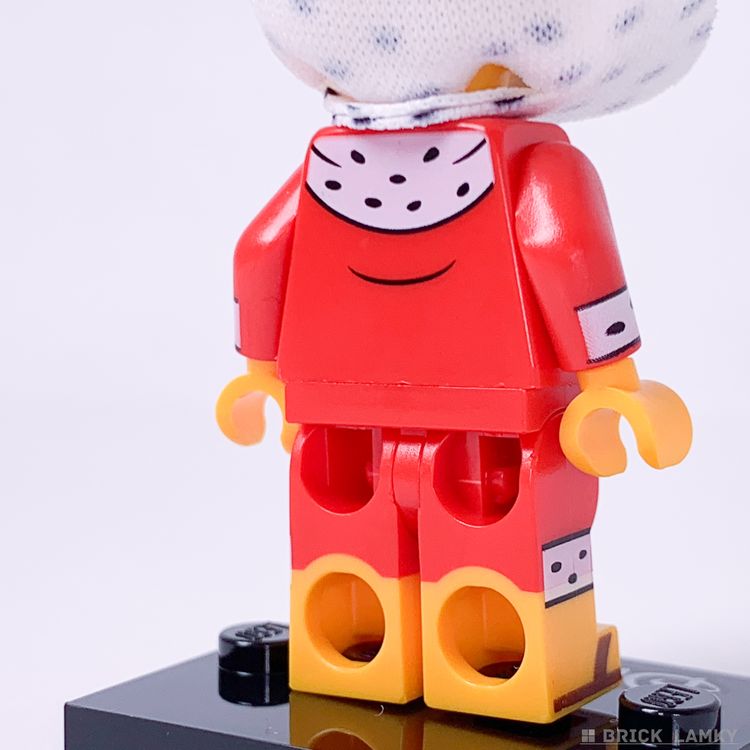 「レゴ ミニフィギュア ディズニー100（71038）」のプリンス・ジョンの服の背面