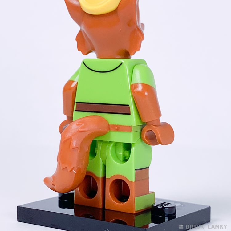 「レゴ ミニフィギュア ディズニー100（71038）」のロビン・フッドの服の背面