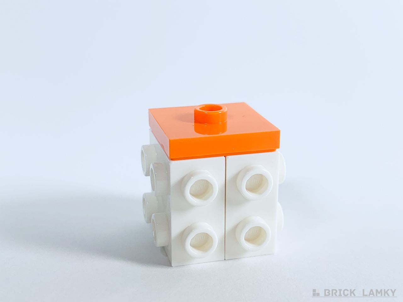 レゴ ハロウィンのフクロウ（40497）のかぼちゃの作り方１