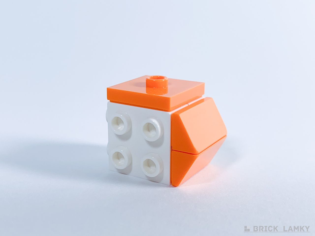 レゴ ハロウィンのフクロウ（40497）のかぼちゃの作り方２