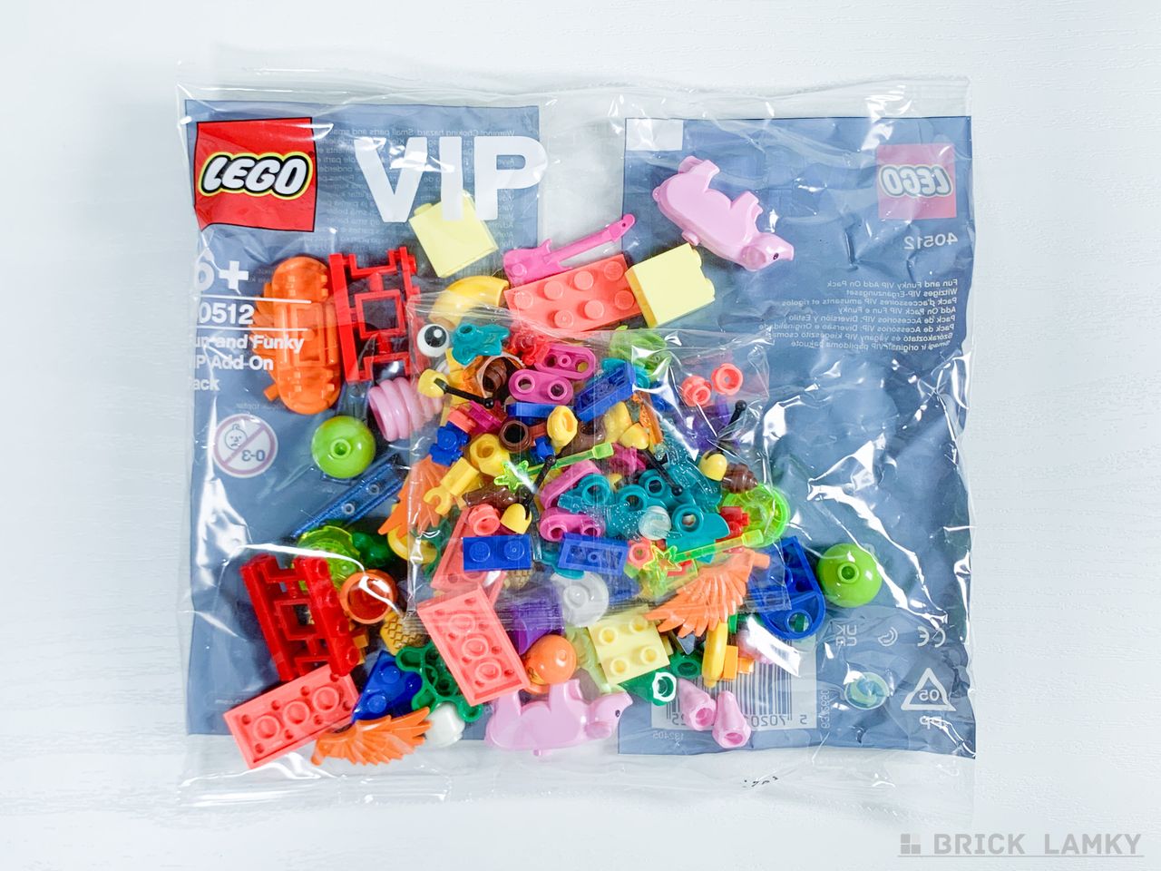 レゴ VIPパーツ ファンキー（40512）のパッケージ
