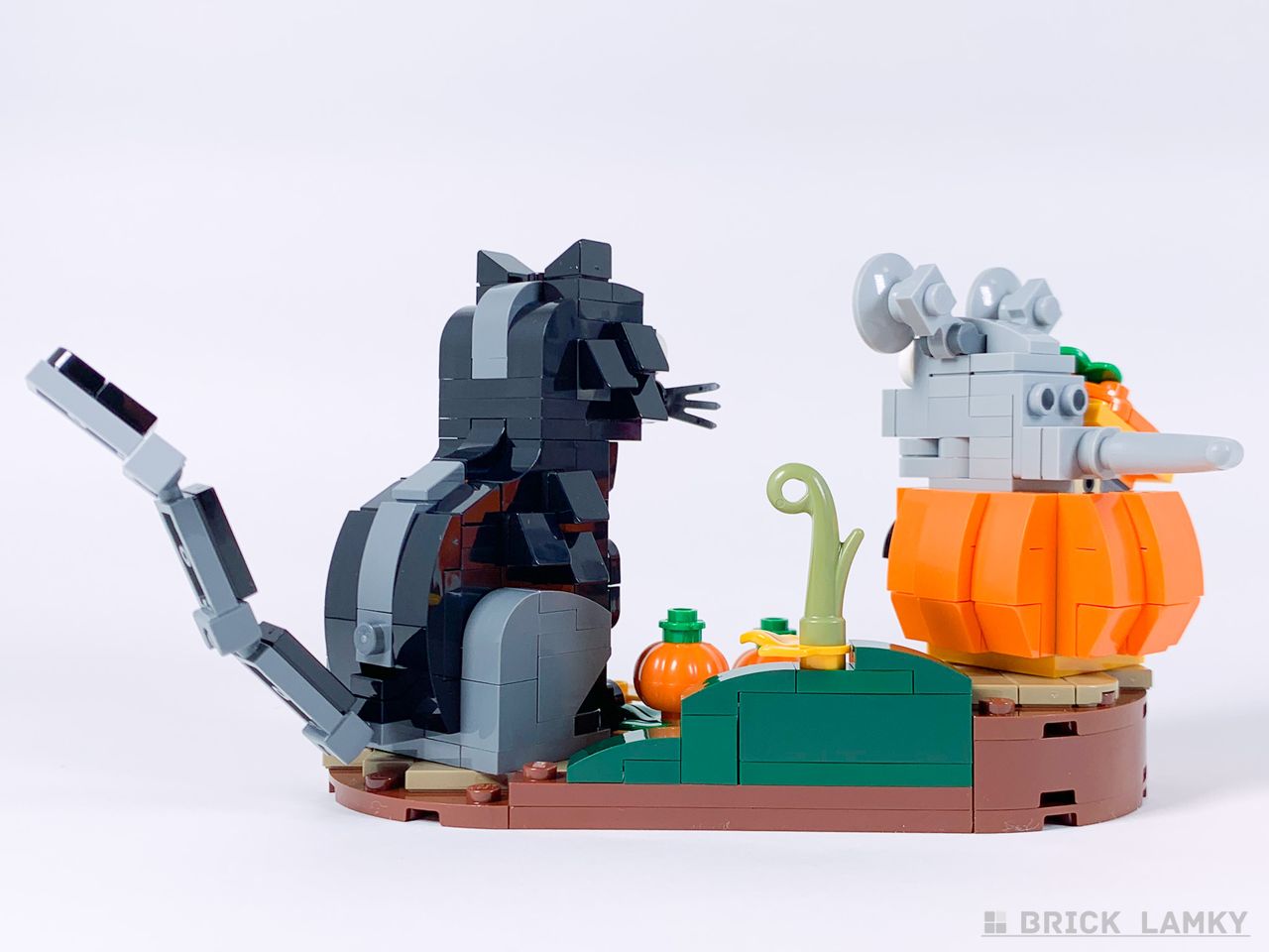 レゴ ハロウィンのネコとネズミ（40570）の背面