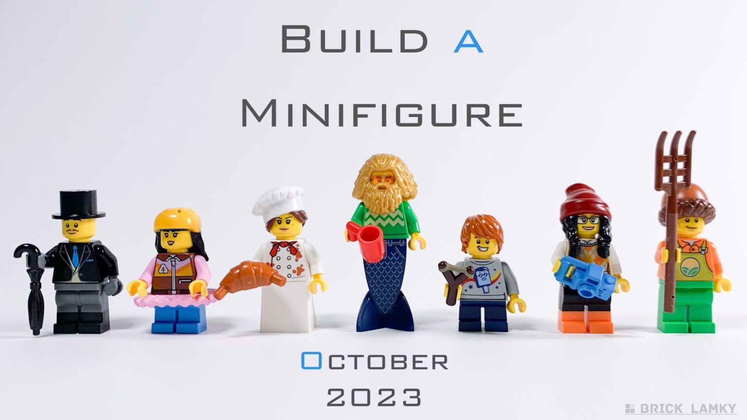 ビルド・ア・ミニフィギュア 2023年10月の新パーツを購入【BAM】 | ブリックラムキー