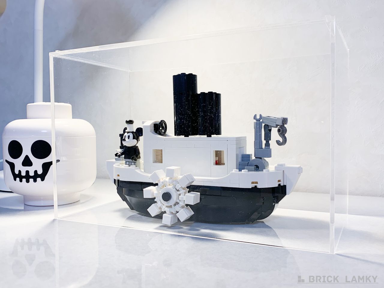 レゴ 蒸気船ウィリー＜ミニ＞（40659）のディスプレイ