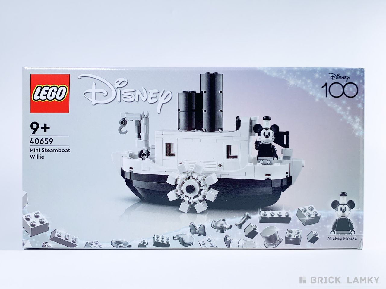 レゴ 蒸気船ウィリー＜ミニ＞（40659）の箱