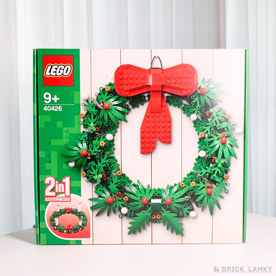 レゴ クリスマスリース 2-in-1（40426）の箱