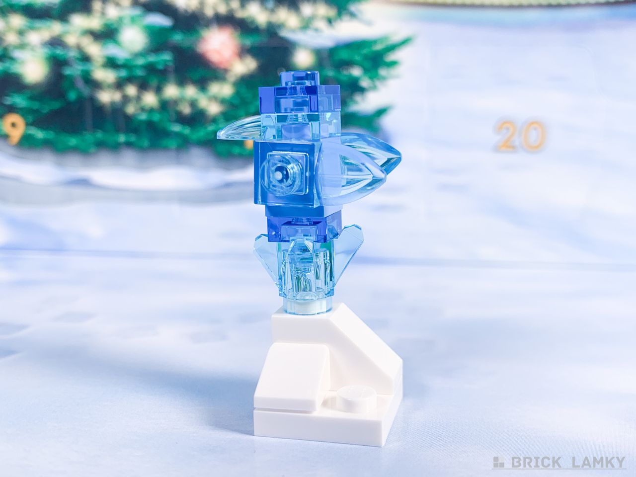 レゴ シティ アドベントカレンダー2023（60381）の氷像