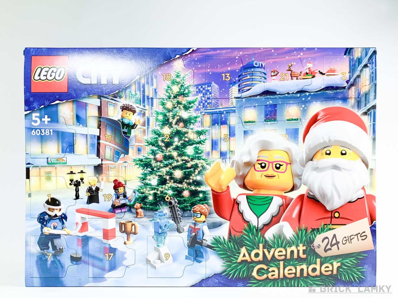 レゴ シティ アドベントカレンダー2023（60381）の箱