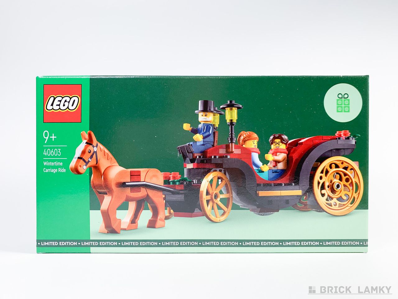 レゴ 馬車の冬支度（40603）の箱