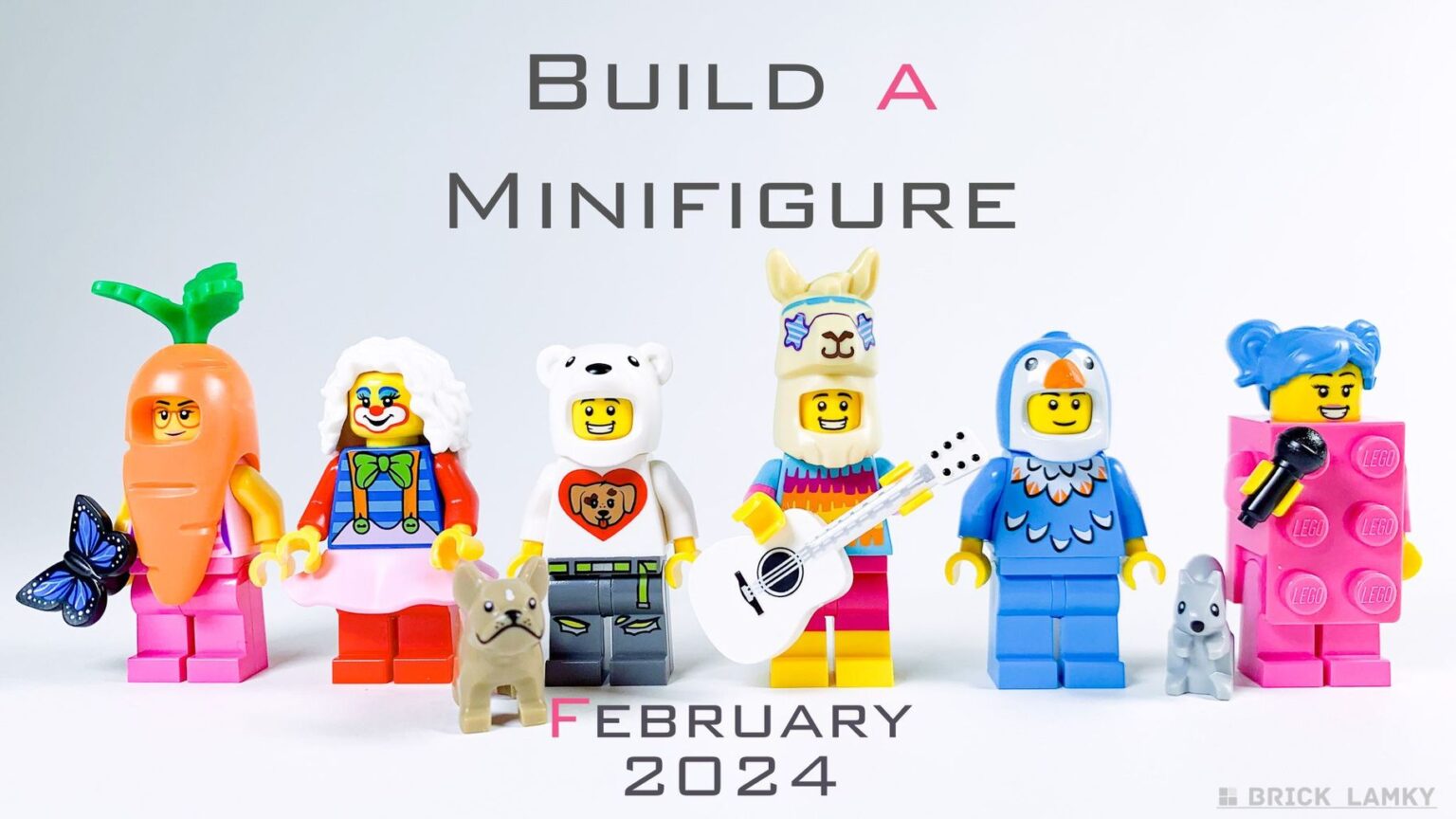 ビルド・ア・ミニフィギュア 2024年2月の新パーツを購入【BAM】 | ブリックラムキー