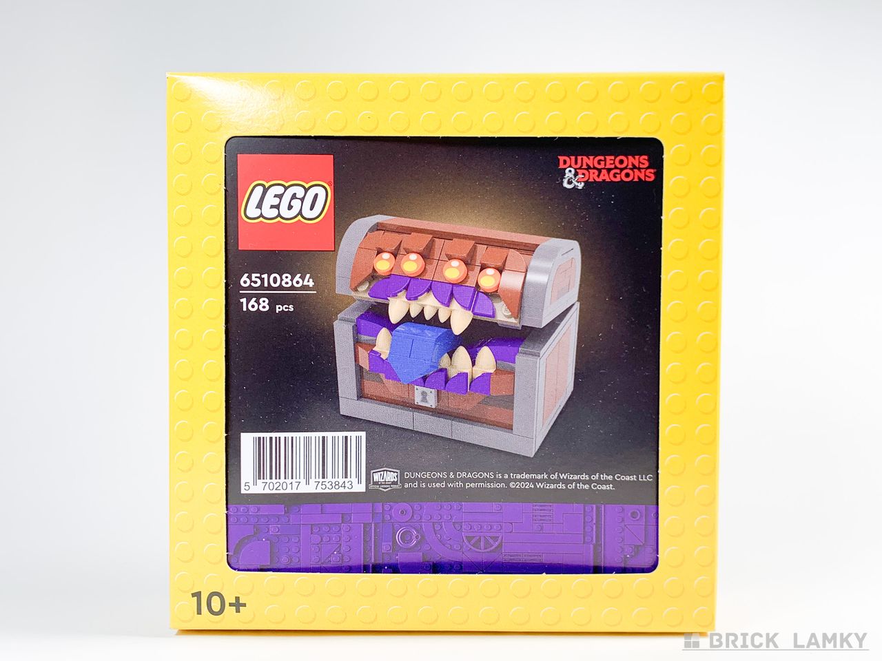 レゴ ミミックのダイスボックス（5008325）の箱