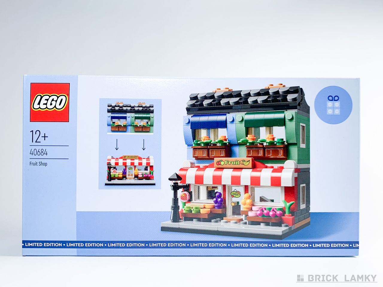 レゴ フルーツパーラー（40684）の箱