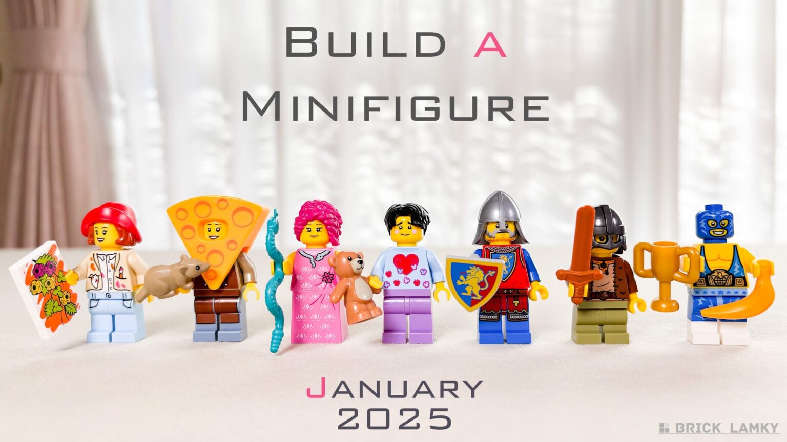 ビルド・ア・ミニフィギュア 2025年1月の新パーツを購入【BAM】 | ブリックラムキー