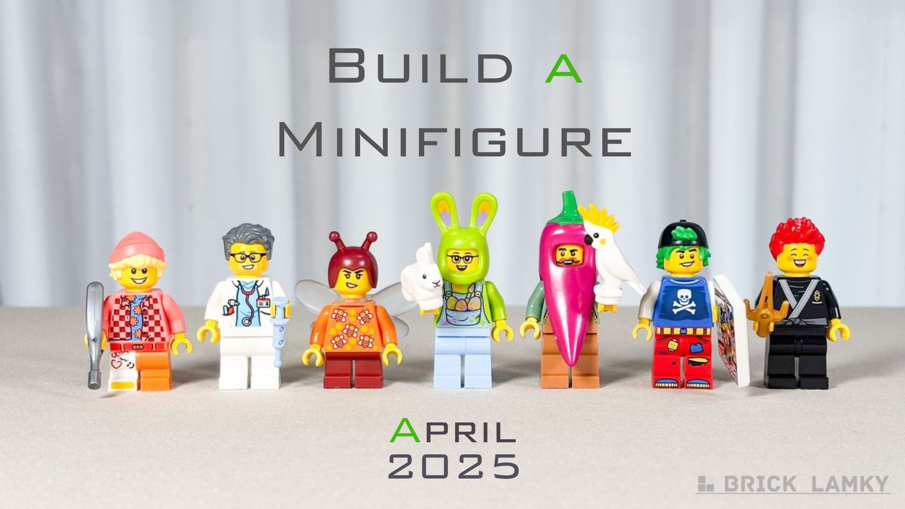 ビルドアミニフィギュア2025年4月の新パーツ