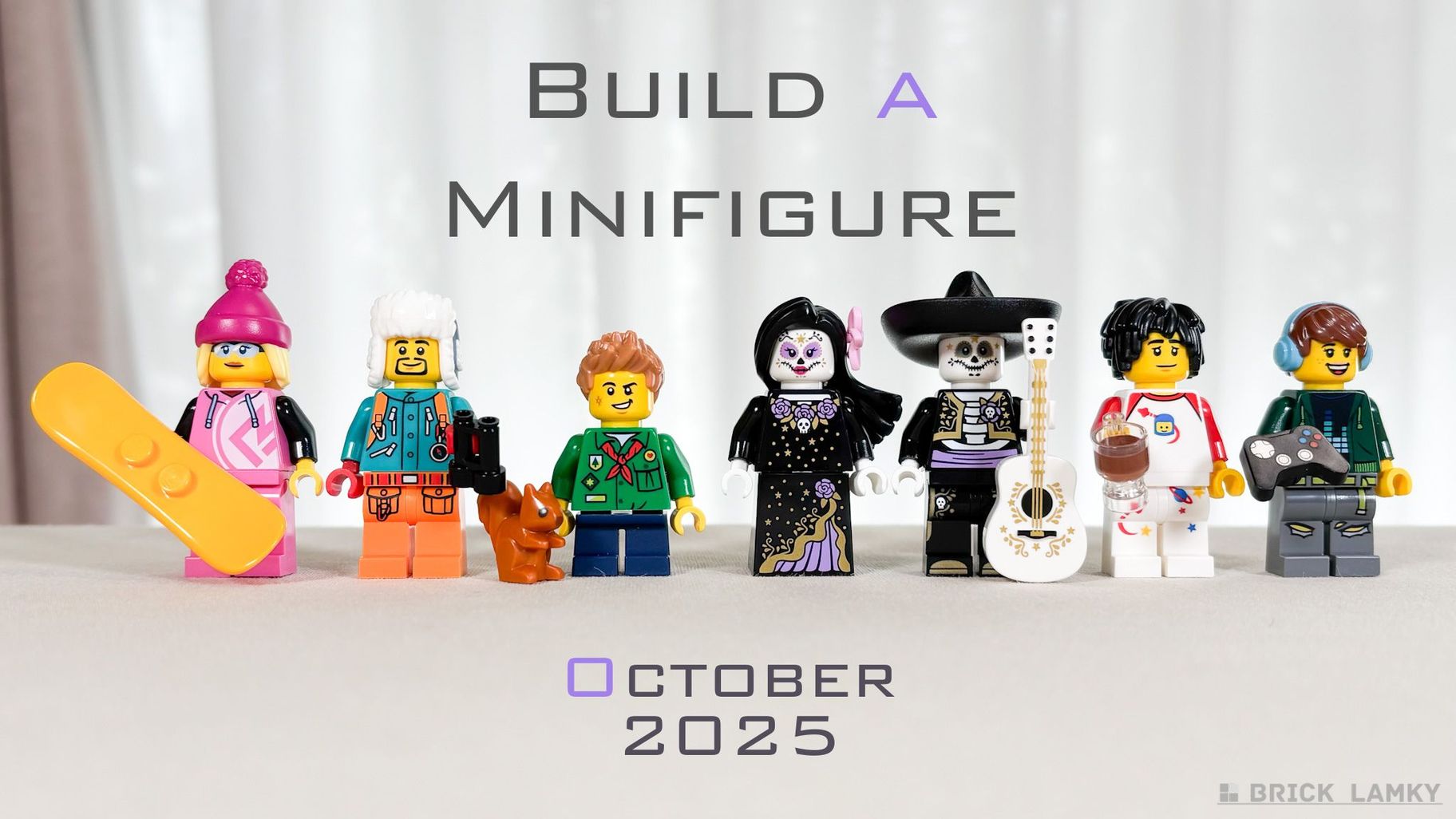 2025年10月のビルドアミニフィギュア