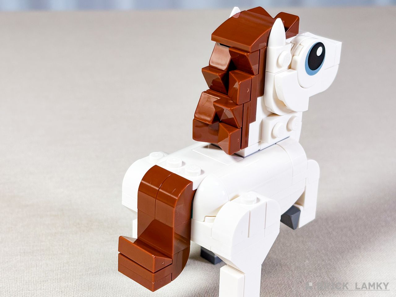 レゴ うま年(40779)の背面