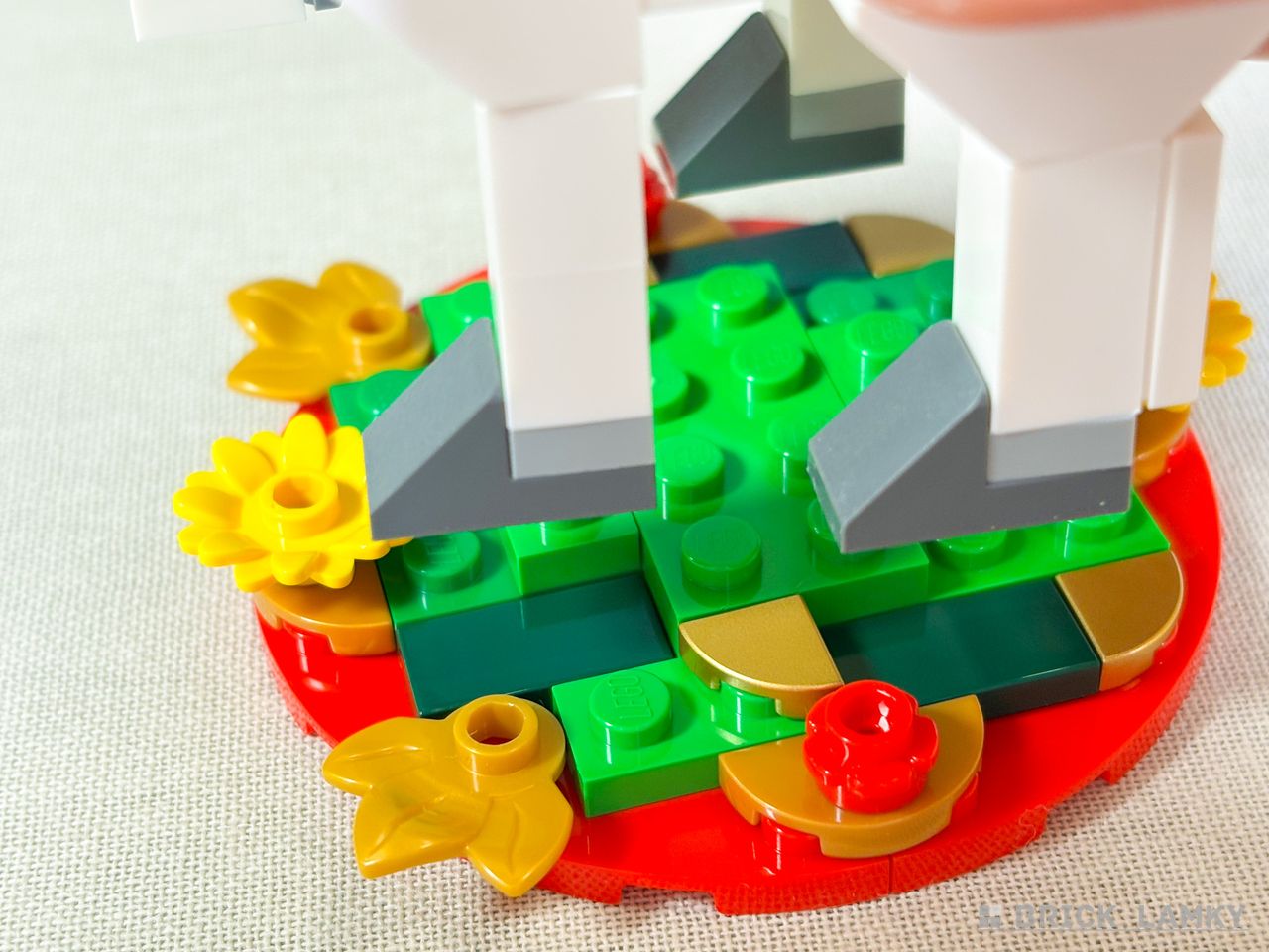 レゴ うま年(40779)の台座(乗せる前)