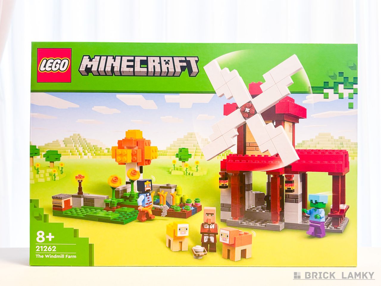 マインクラフト 風車のある農場（21262）の箱